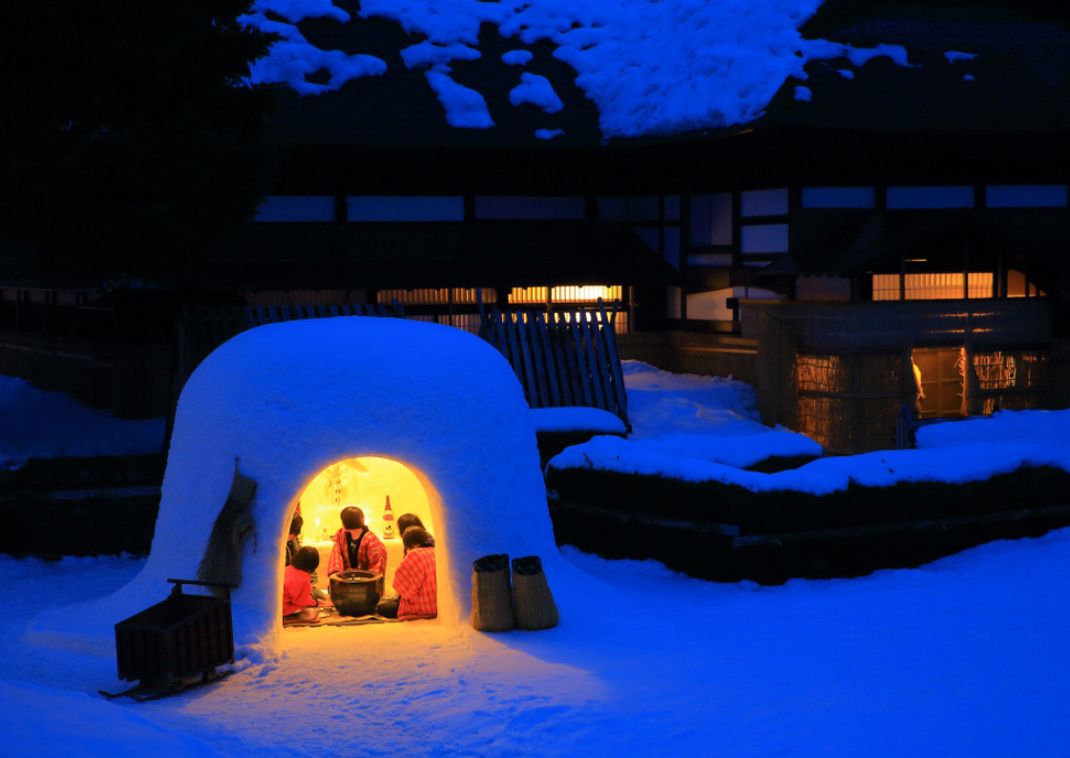 Festival des cabanes de neige de Yokote Kamakura
