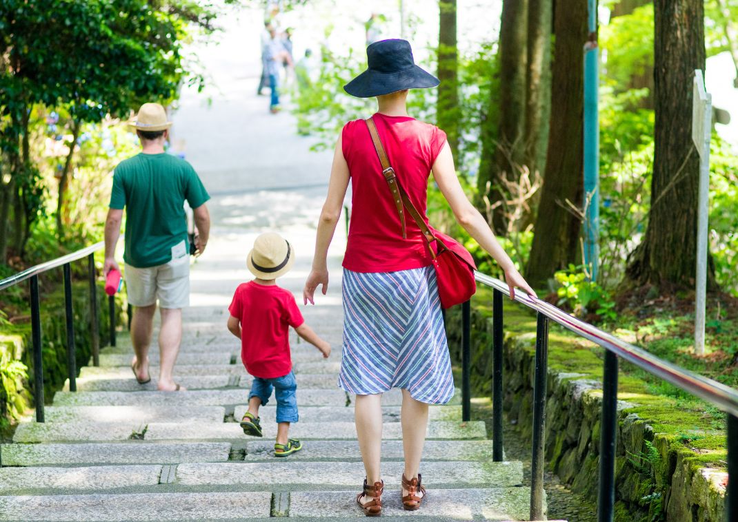  Famille au Mont Hiei