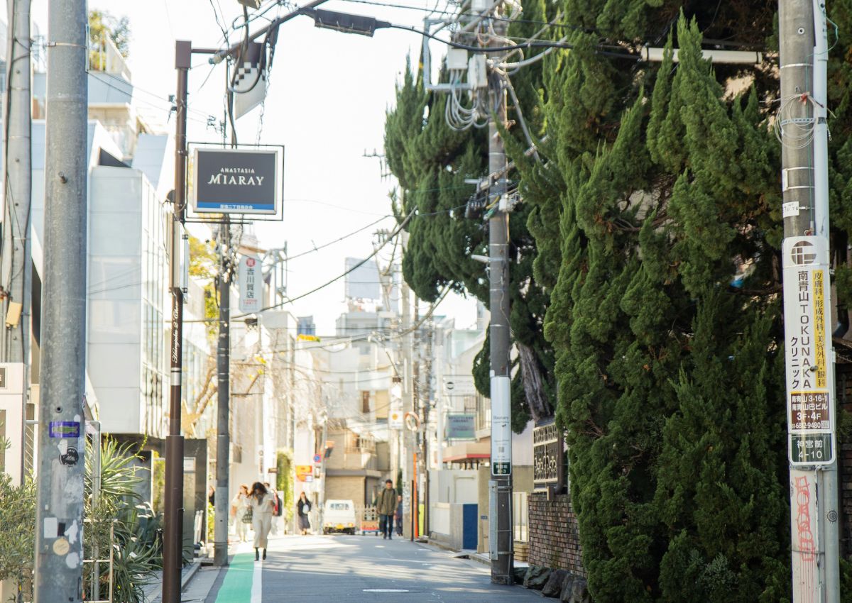 Rue secondaire d’Harajuku, Tokyo