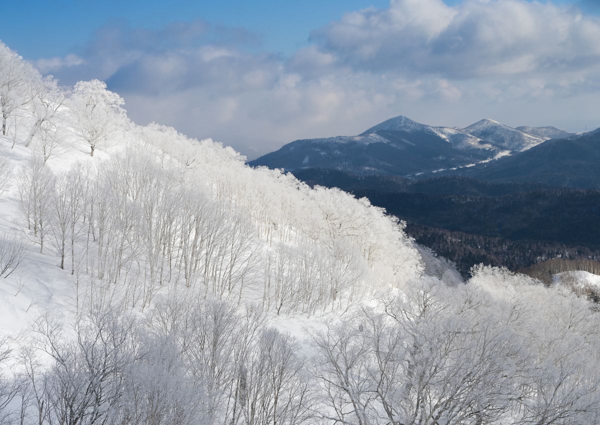 Station de ski de Tomamu, Hokkaido, Japon