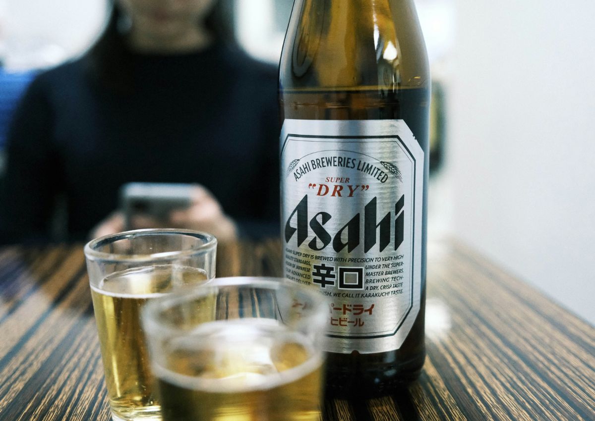 Canette de bière japonaise Asahi