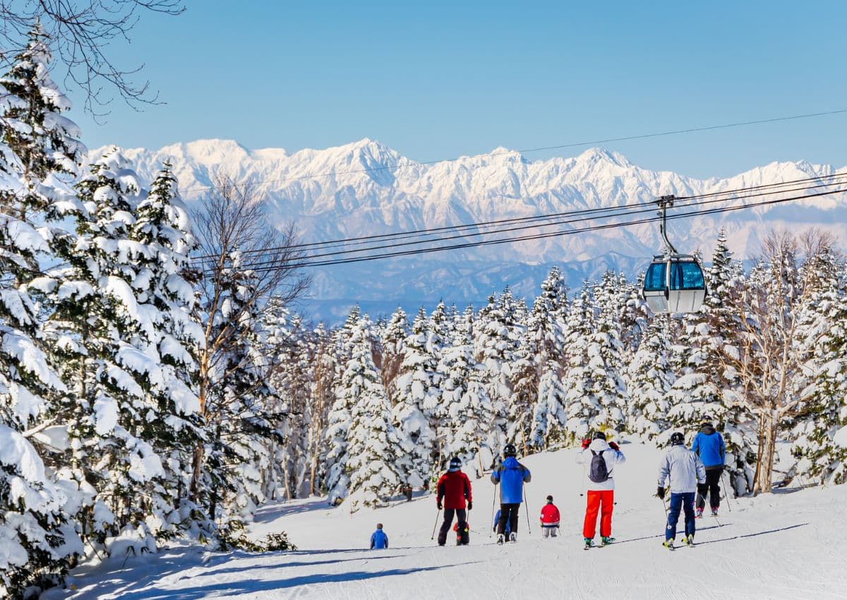 Station de ski de SHiga Kogen, Nagano, Japon