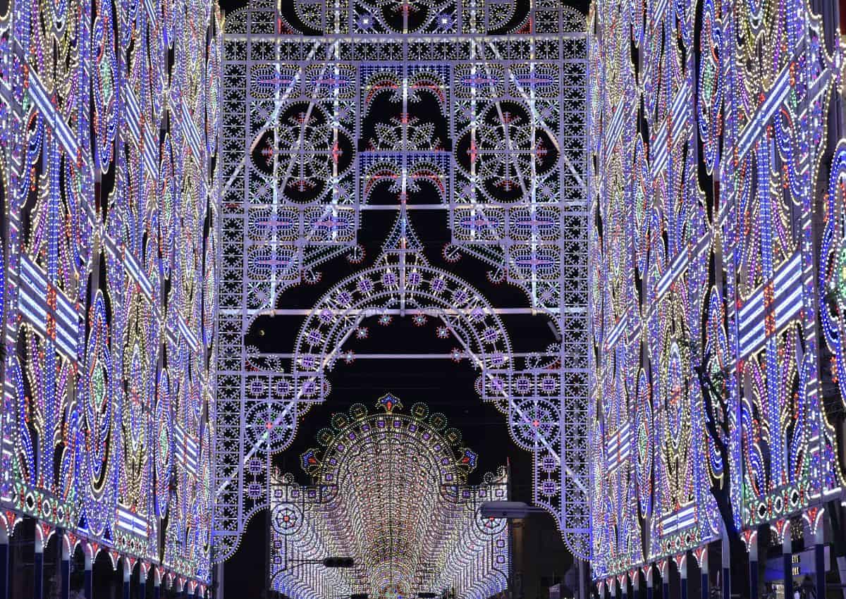 Illuminations du festival Kobe Luminarie