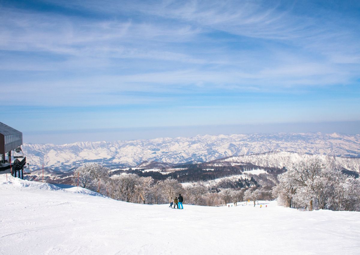 Station de ski de Nozawa Onsen, Nagano, Japon