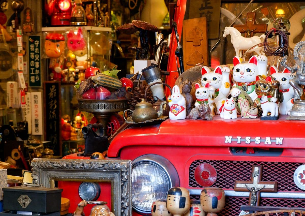 Antiquaire à Tokyo, Japon