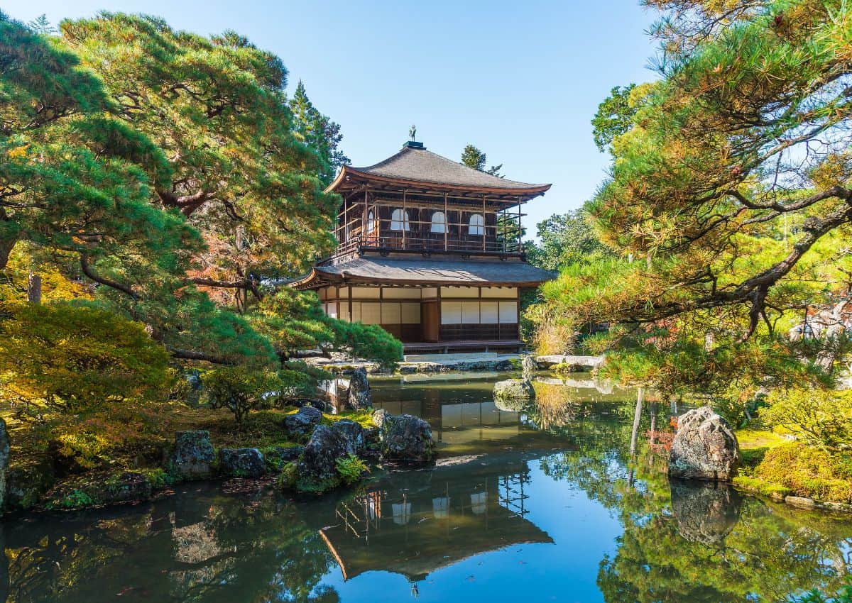 Temple Ginkaku-ji, Kyoto, Japon