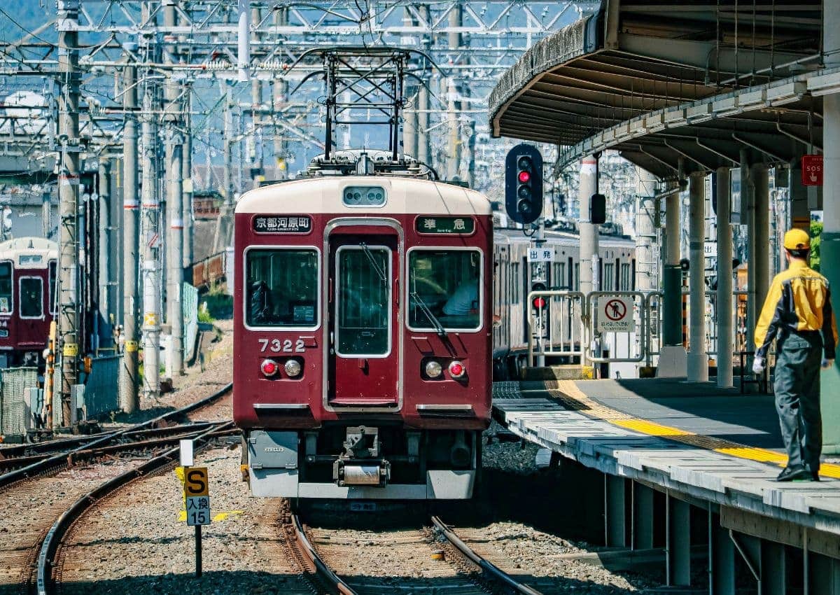 Train à Kyoto, Japon