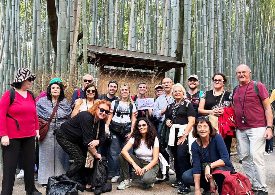 Groupe Japanspecialist pendant un voyage d’auteur