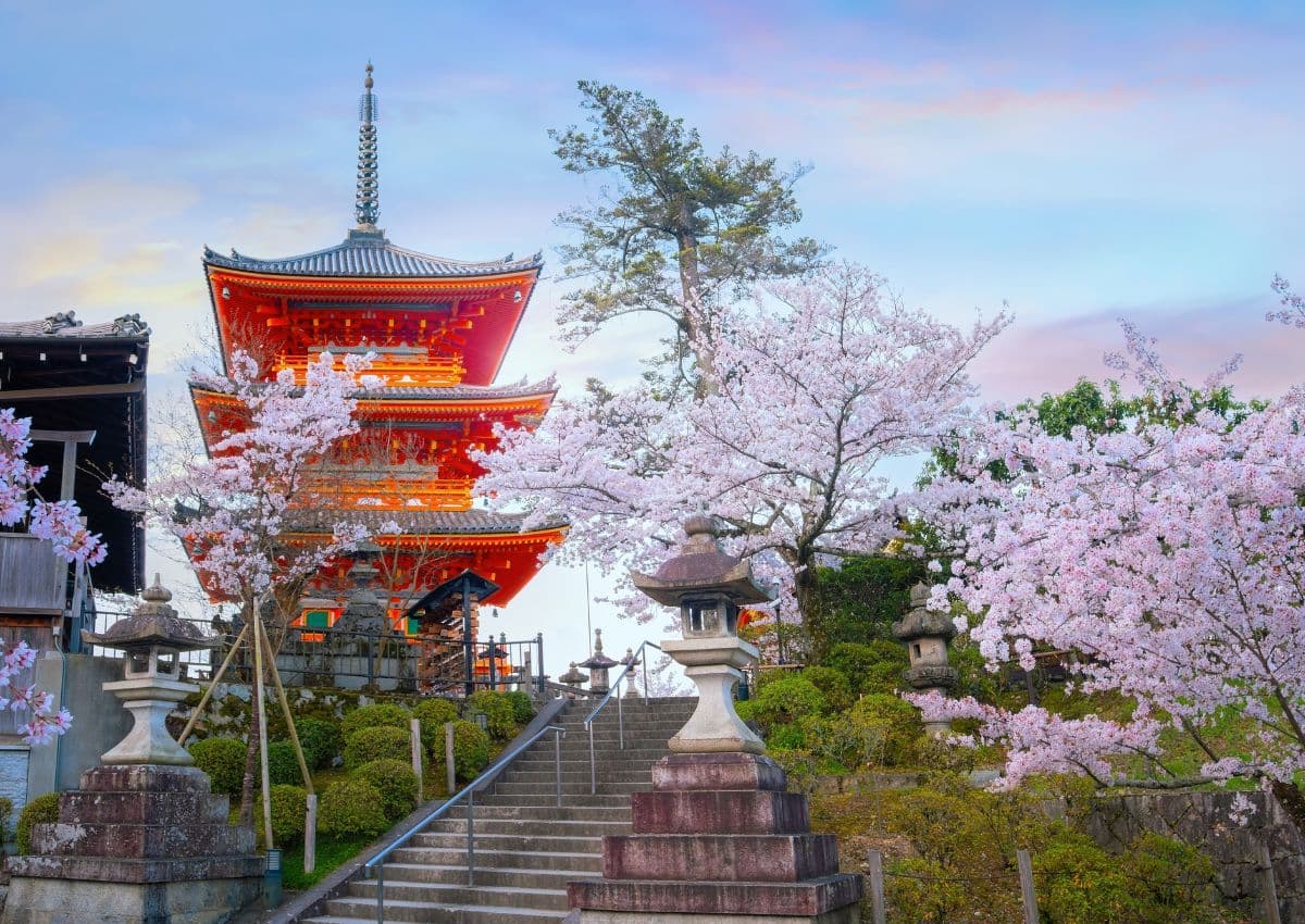 Temple Kiyomizu-dera à Kyoto