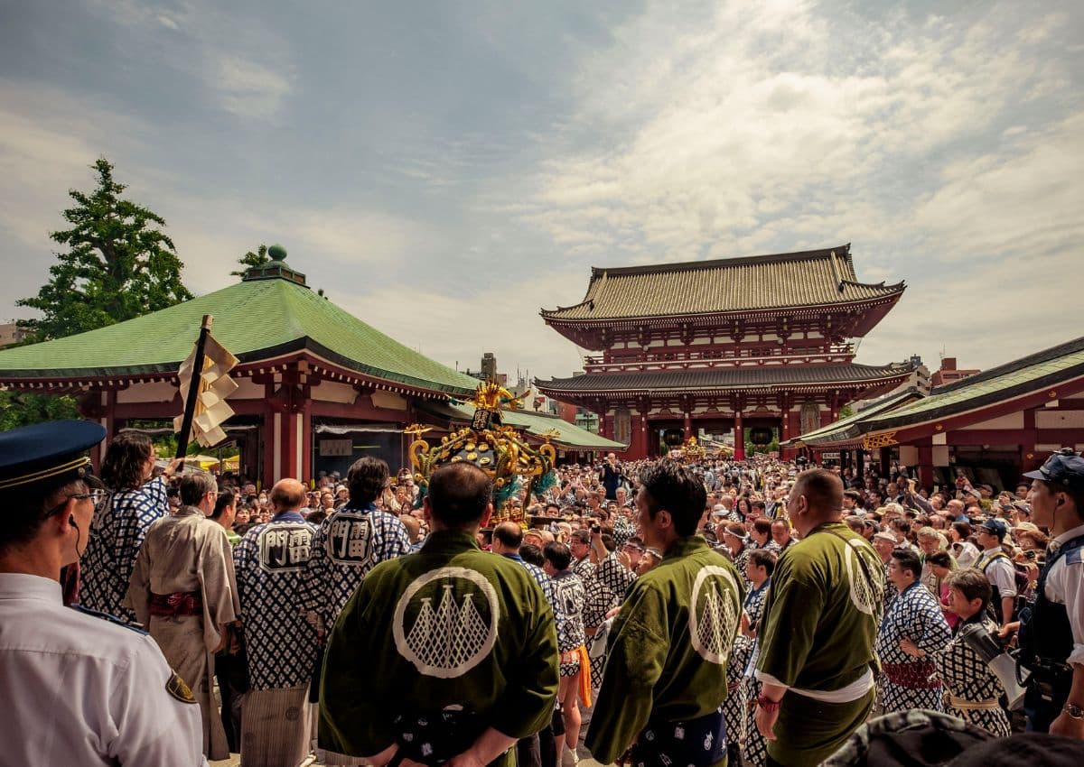 Festival d'été au Japon