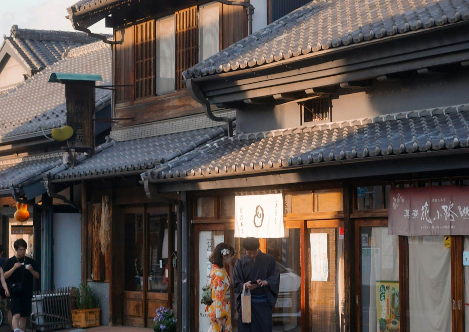 Touristes-à-Kawagoe-Saitama-Japon