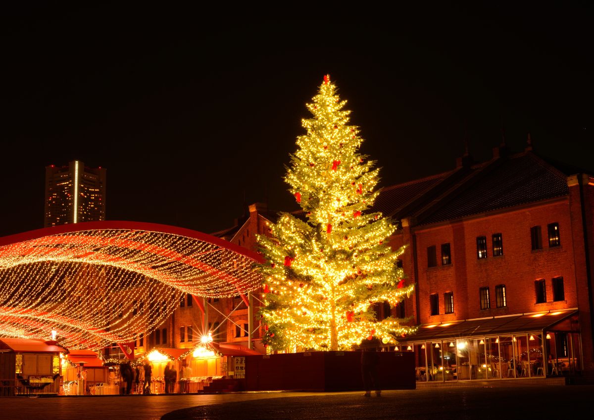 Marché de Noël de Yokohama, Japon