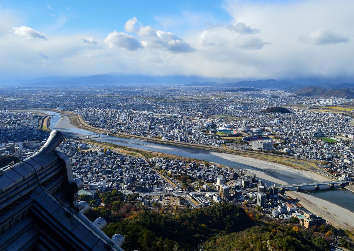 Vue-de-Gifu-depuis-le-sommet-du-château-de-Gifu