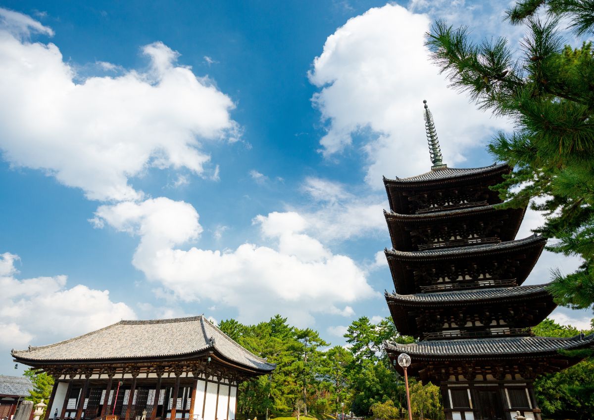 Temple Kofuku-ji, Nara, Japon