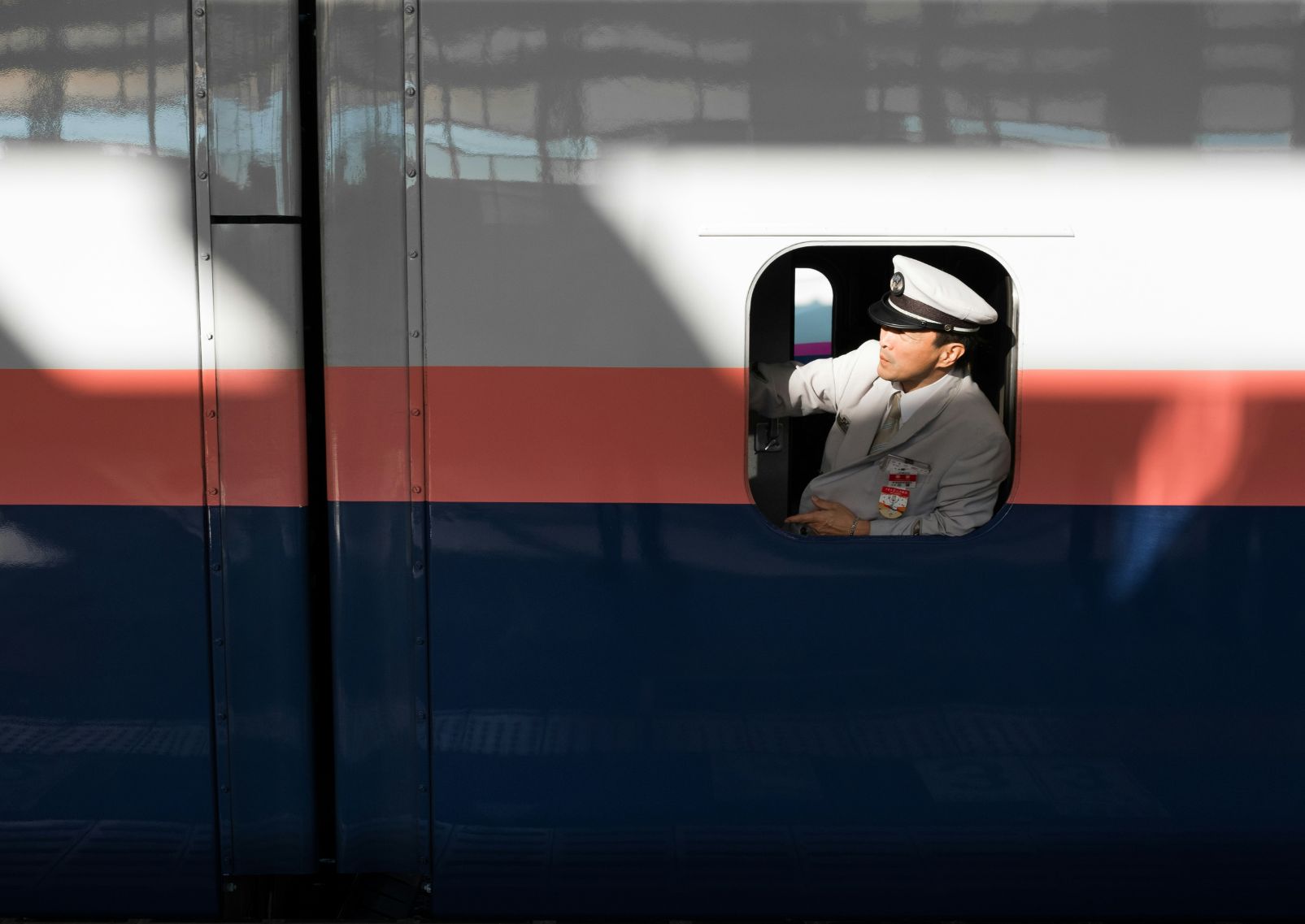 Conducteur-de-Shinkansen-Japon