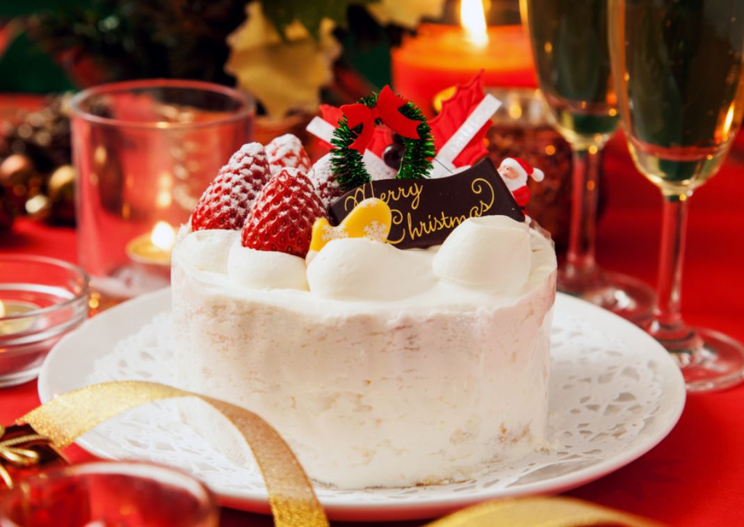 Christmas cake à la japonaise