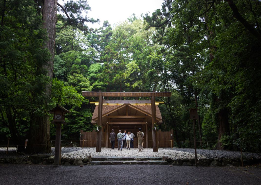 L'un des nombreux sanctuaires d’Ise, Japon