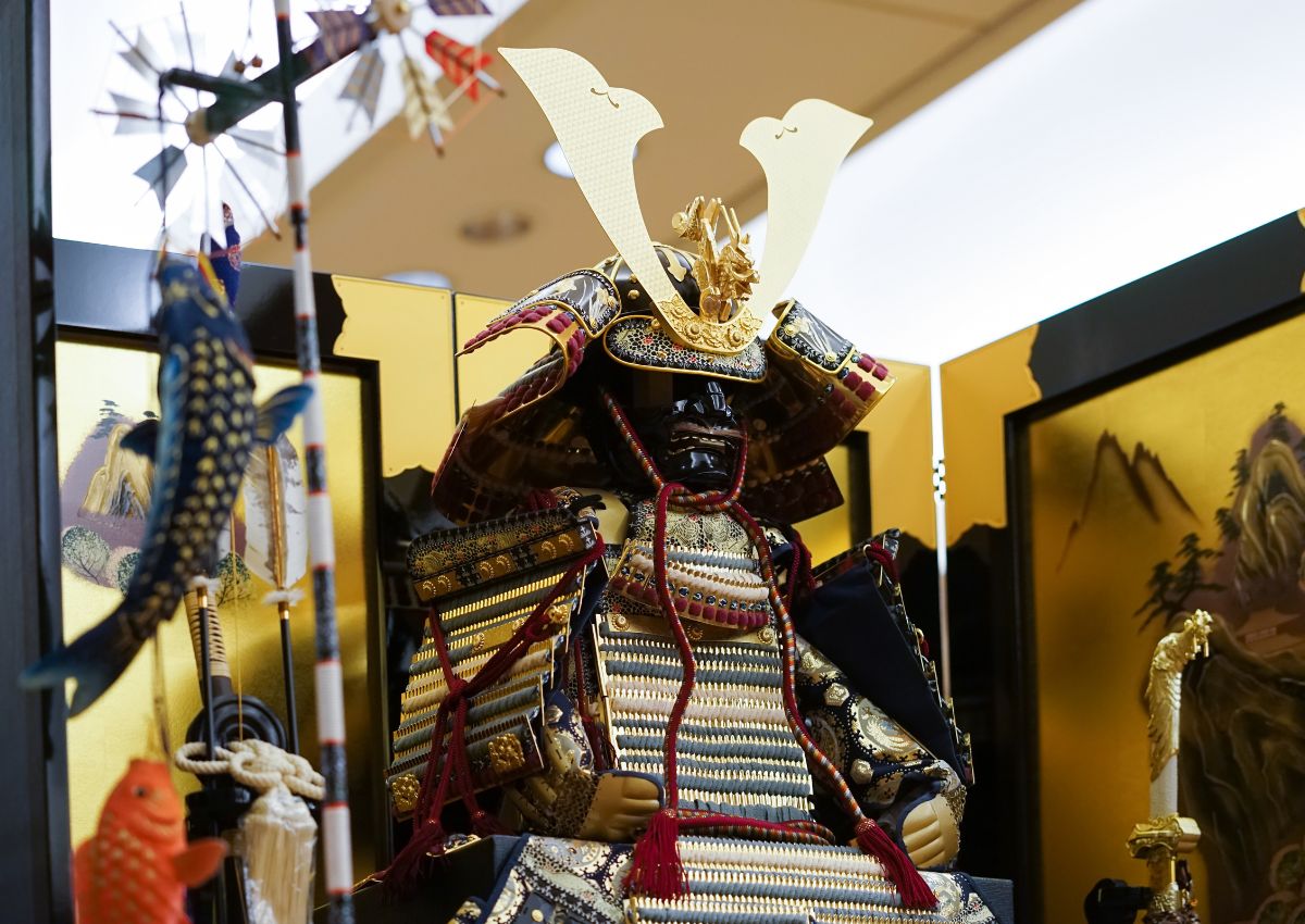 Armure samouraï dans un musée, Japon