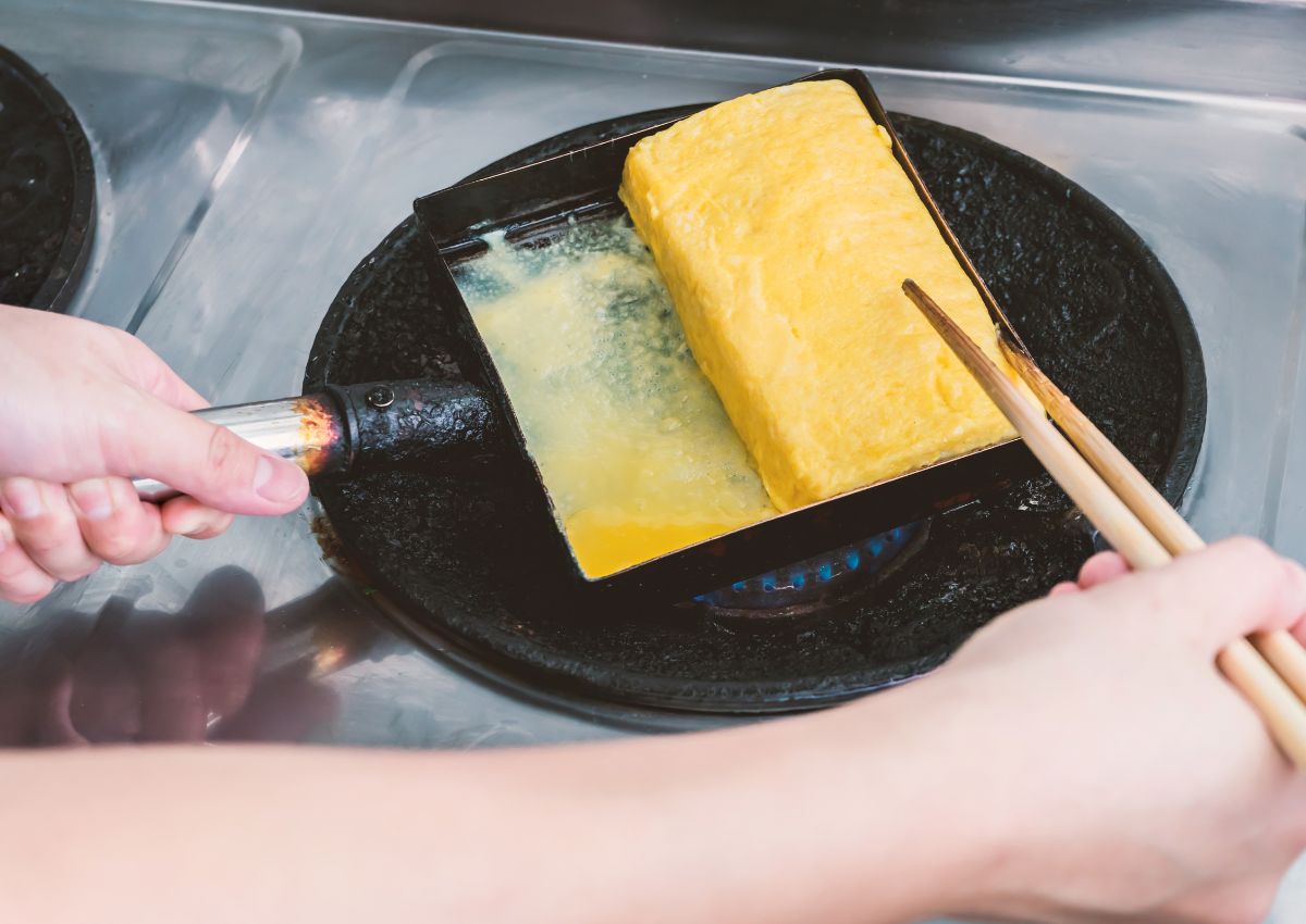 Omelette japonaise ou tamagoyaki