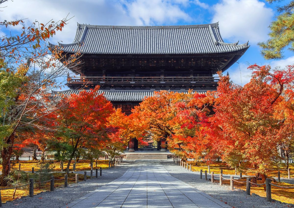 Couleurs d’automne au temple Nanzen-ji, Kyoto, Japon