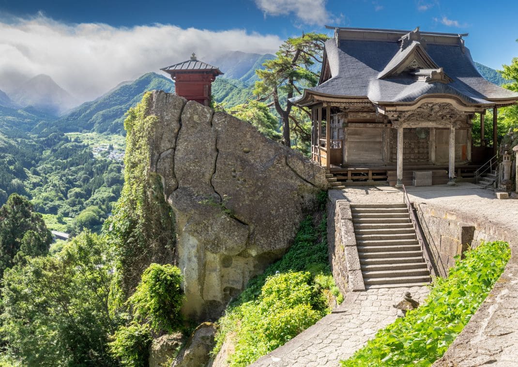 Temple de Yamadera, Yamagata, Japon