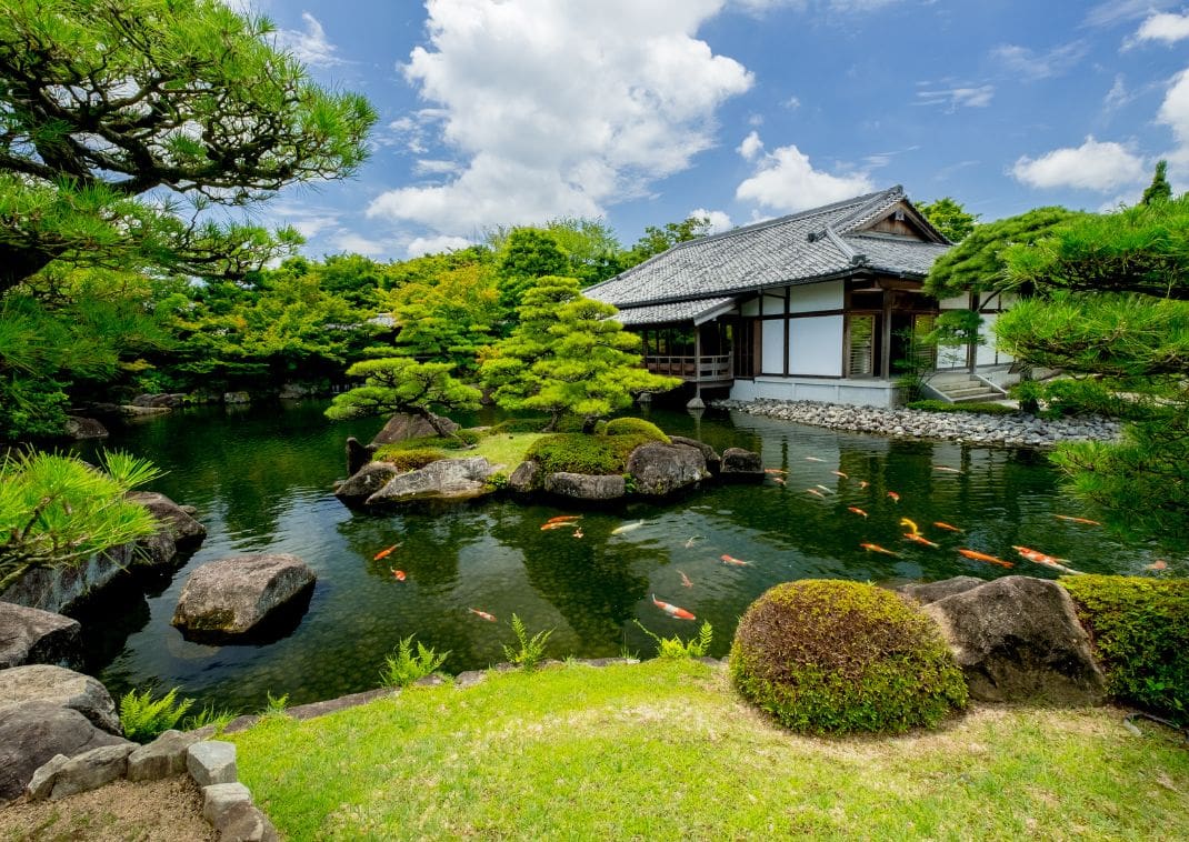 Jardin Koko-en, Japon