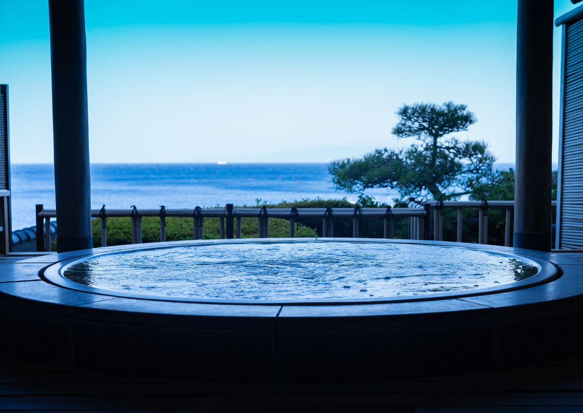 Bain thermal à Atami, Shizuoka, Japan