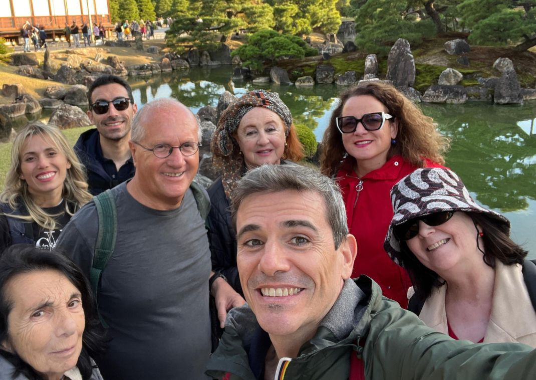 Groupe de voyageurs Japanspecialist au Japon 