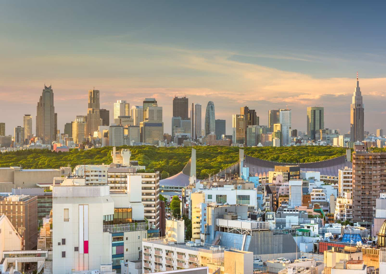 Skyline-de-Tokyo-ouest