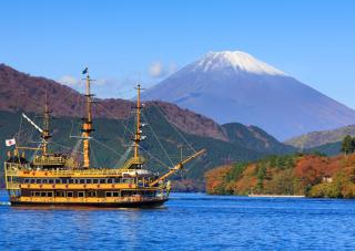 Mont Fuji et Lac Ashi