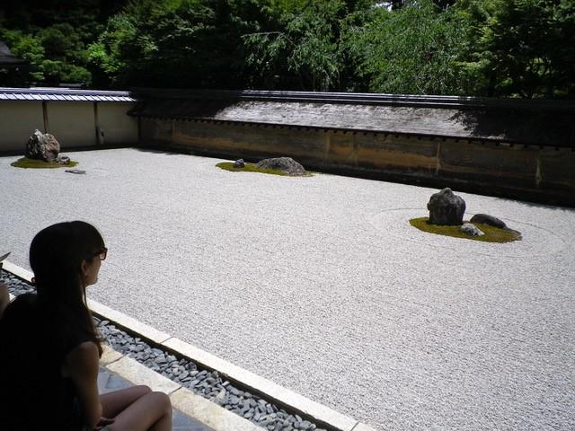 Jardin zen du temple Ryoanji, Kyoto
