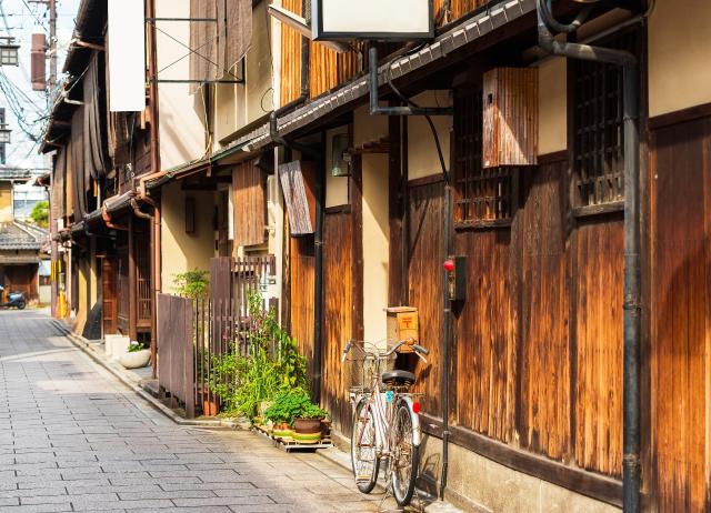 Vélo à Kyoto