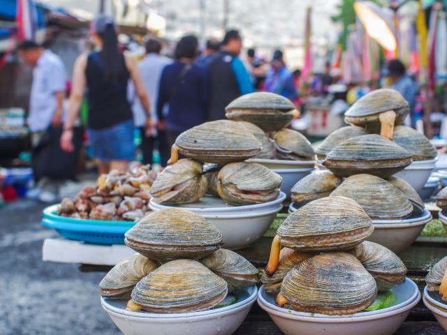 Marché aux poissons de Jagalchi