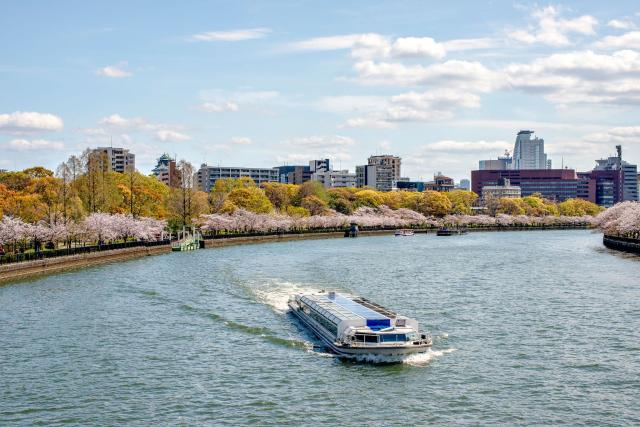 Croisière sur le fleuve Okawa à Osaka