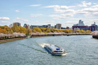 Croisière sur le fleuve Okawa à Osaka