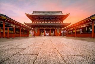 Le temple Sensoji à Asakusa, Tokyo 