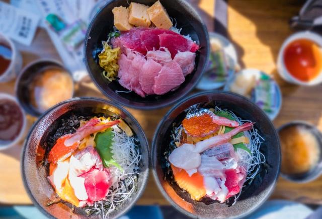 Donburi Sushi à Tokyo