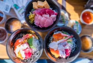 Donburi Sushi à Tokyo