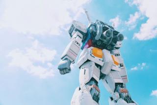 La statue Gundam à Odaiba, Tokyo