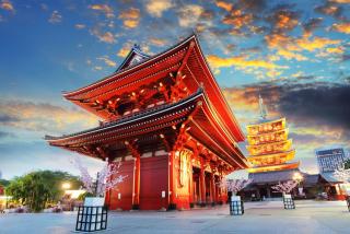 Temple Senso-ji à Asakusa, Tokyo 