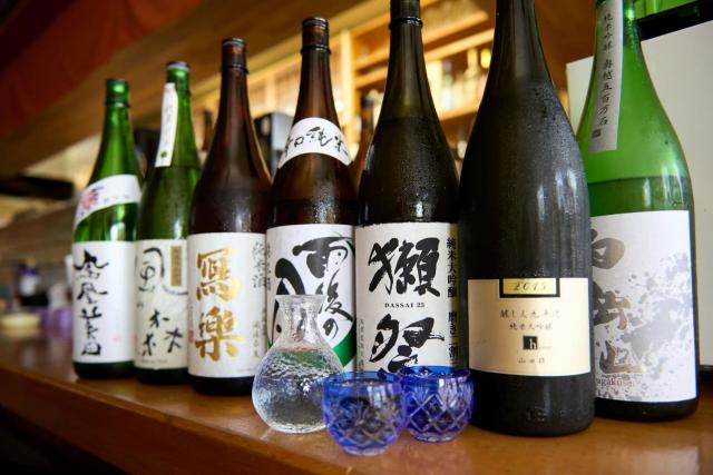 Dégustation de saké