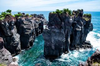 Côte de Jogasaki sur la péninsule d'Izu