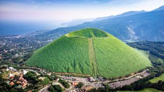 Le mont Omuro sur la péninsule d'Izu