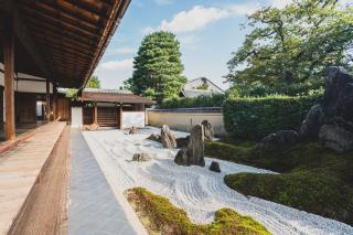 Jardin de rocaille zen du temple Daitoku-ji, Kyoto