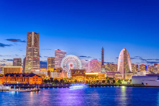 Yokohama en soirée
