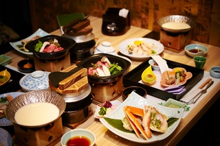 Repas Kaiseki dans un ryokan