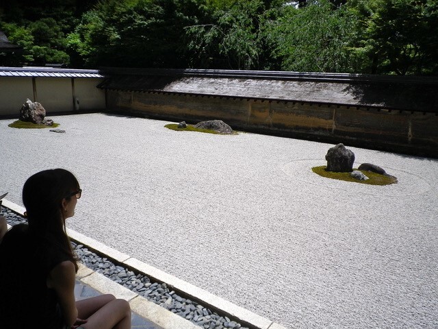 Jardin zen du temple Ryoanji, Kyoto