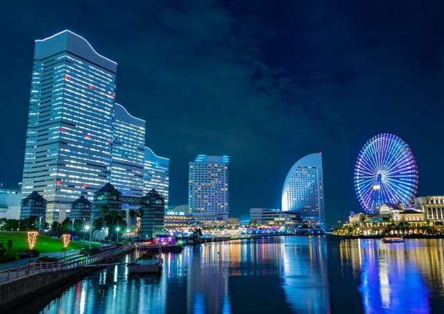 Yokohama la nuit