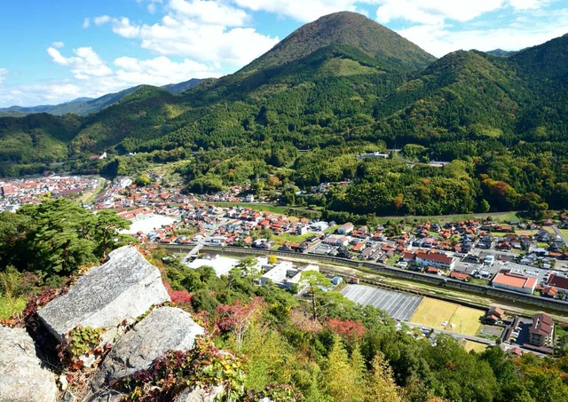 Vue de la ville de Tsuwano