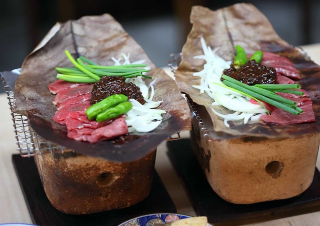 Hoba Miso, un plat traditionnel de Takayama